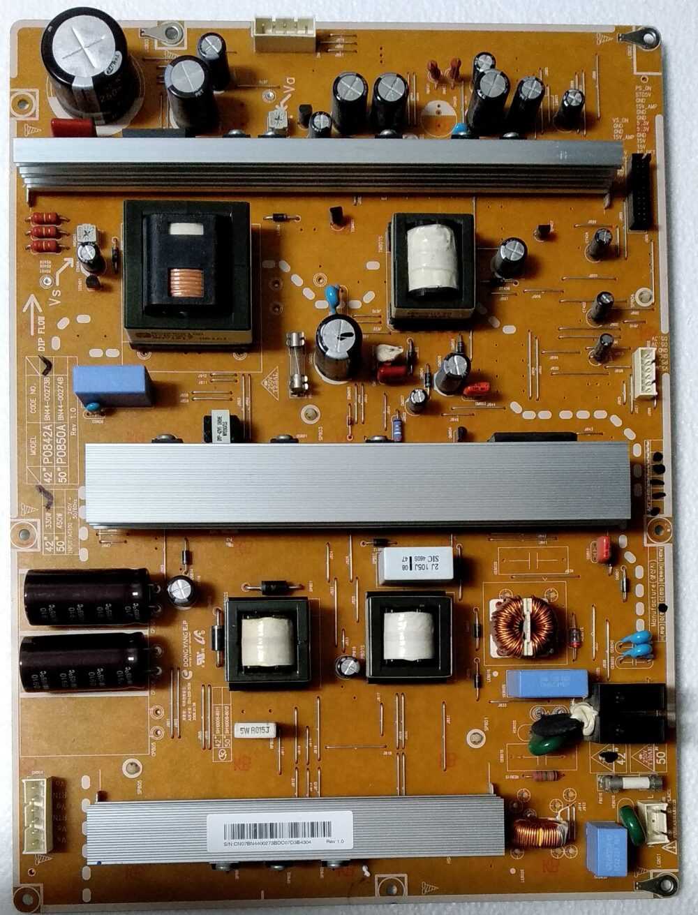 Power Samsung PS42B450B1W - BN44-00237B side A TV Modules
