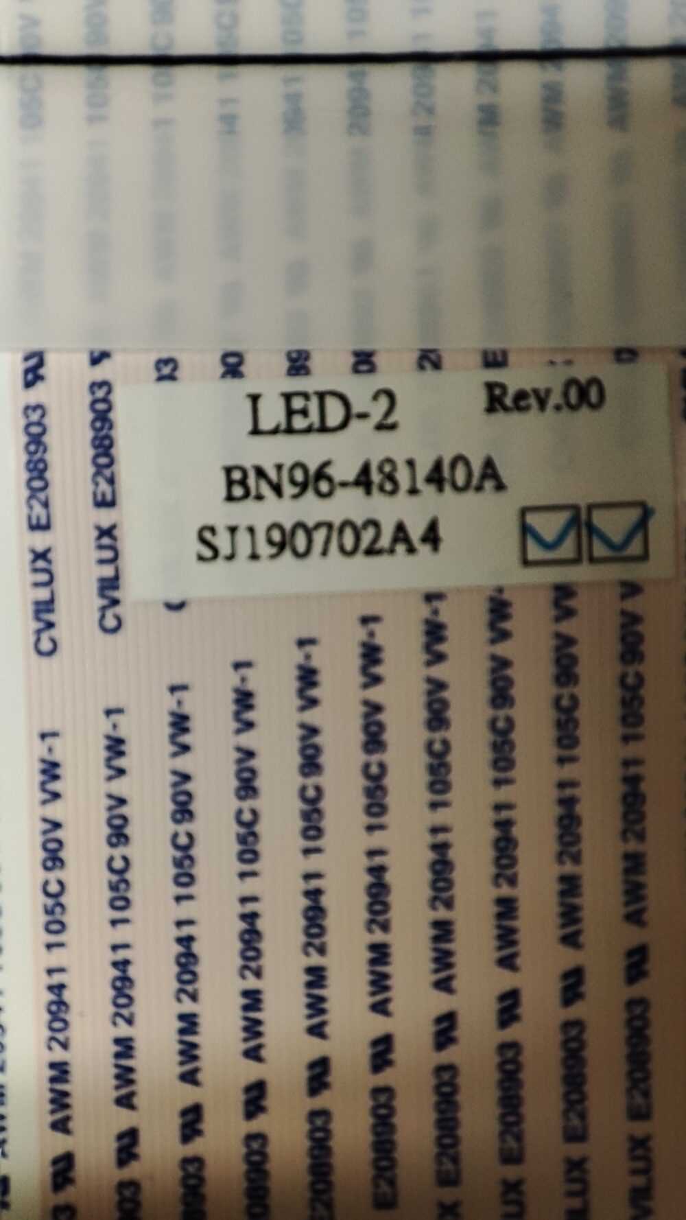 BN96-48140A LED-2 - Módulos TV Samsung planos