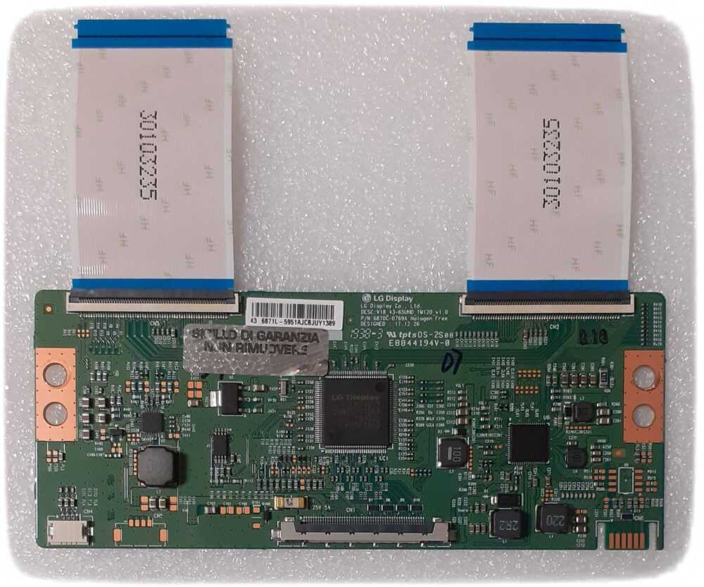 30102172 - 6870C-0769A - Modulo time control Panasonic TX-43GX555E - Pannello VES430QNYL-2D-N02 TV Modules