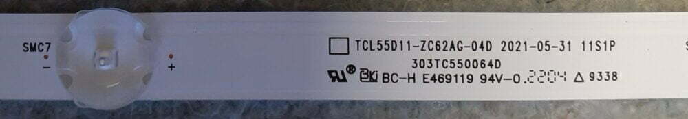 TCL55D11-ZC62AG-04D - Kit barre lel TV Modules