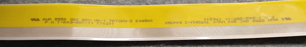1-849-957-11 - Cavo flat 51 pin Sony TV Modules