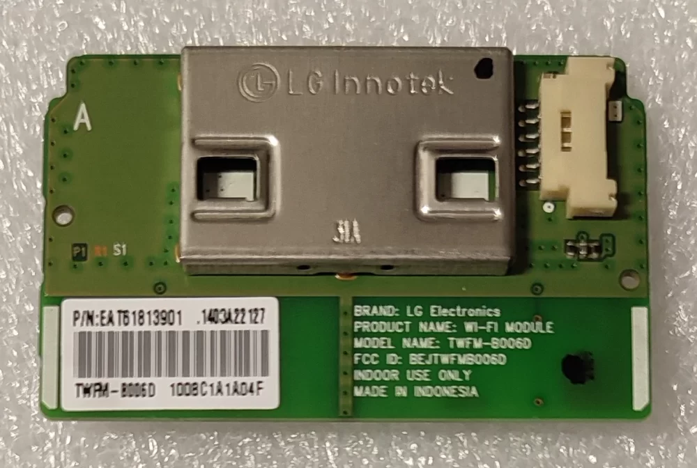 EAT61813904 - Modulo WI-FI LG 55EA970V-ZA.APIYLJG TV Modules