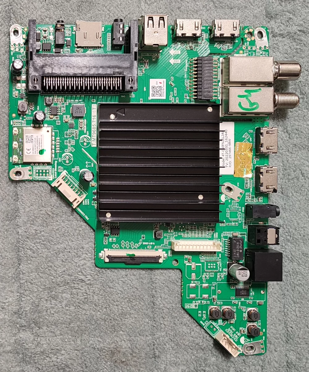 T.MT9685.716 - Modulo main Sharp 4T-C50FN7EL2AB - Pannello V500DJ7-QE1 TV Modules