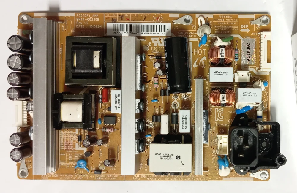 BN44-00339B - Modulo power Samsung LE37C530F1WXBT TV Modules