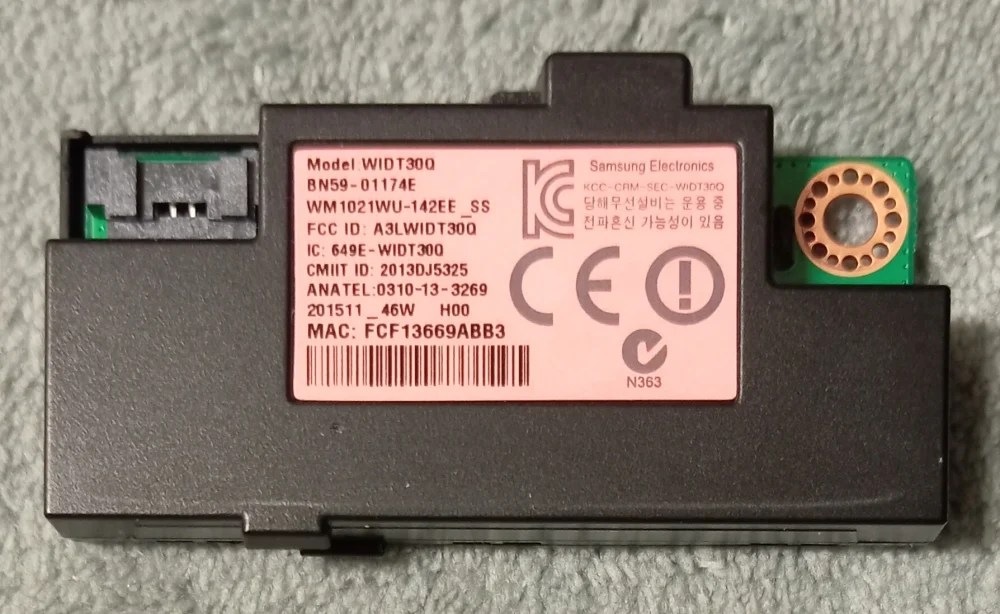 BN59-01174E - Modulo WI-FI Samsung UE55J6300AKXZT TV Modules