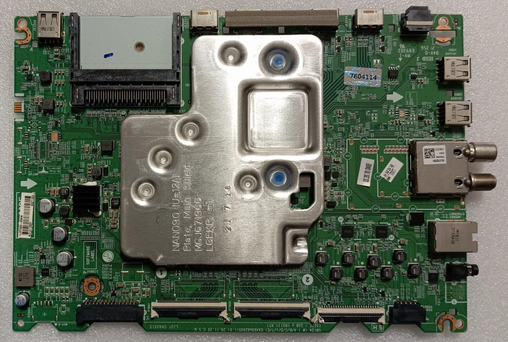 EAX69462005 (1.0 ) - EBU66367991 - LG 65NANO916PA.BPIYLJP Main Module - HC650DQB-SLDA1-2122 TV Modules Panel