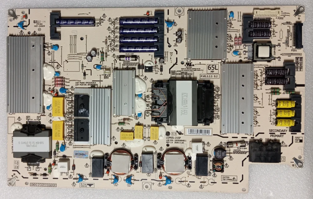 EAY65894811 - EPCE25CB1A - LG 65NANO916PA.BPIYLJP Stromversorgungsmodul - HC650DQB-SLDA1-2122 TV-Module Panel