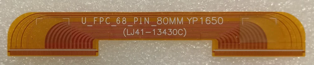 U_FPC_&(_PIN_80MM YP1650 ( LJ41-13430C ) - Flat per pannello Samsung UE49KU6510UXZT - Pannello CY-VK049HGLV6H TV Modules